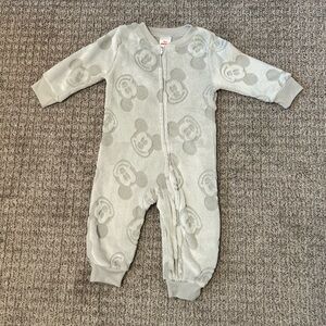 Disney Gray Mickey Mouse One Piece